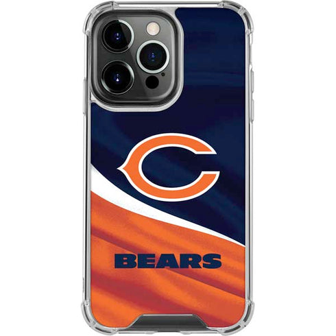 NFL Chicago Bears iPhone 16 Pro Max Clear Case