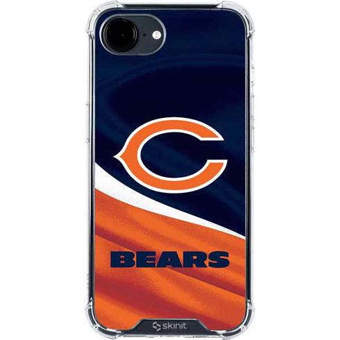NFL Chicago Bears iPhone 16e Clear Case