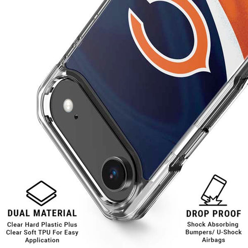 NFL Chicago Bears iPhone 17 Air Clear Case