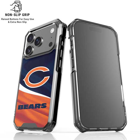 NFL Chicago Bears iPhone 18 Pro Clear Case