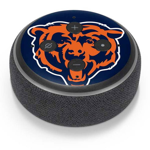 NFL Chicago Bears Large Logo Amazon Echo Dot Skin