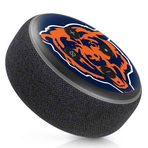 NFL Chicago Bears Large Logo Amazon Echo Dot Skin