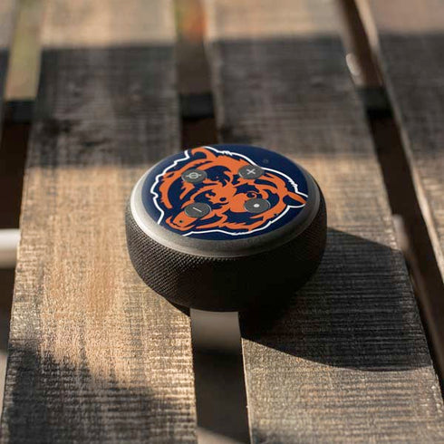 NFL Chicago Bears Large Logo Amazon Echo Dot Skin