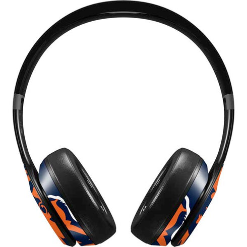 NFL Chicago Bears Large Logo Beats Solo 4 Wireless Headphones Skin