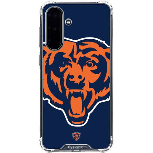 NFL Chicago Bears Large Logo Galaxy A36 5G Clear Case