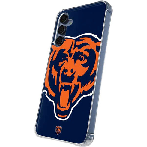 NFL Chicago Bears Large Logo Galaxy A55 5G Clear Case