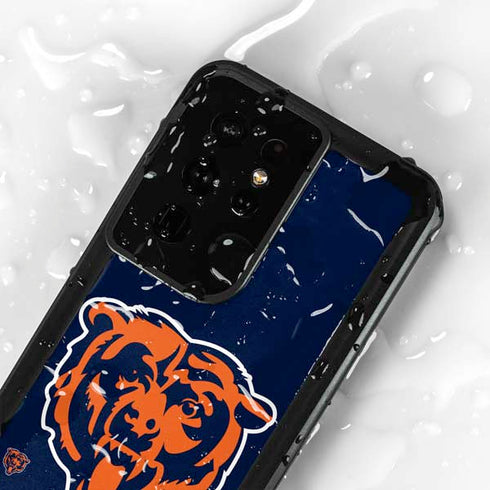 NFL Chicago Bears Large Logo Galaxy S24 Ultra Waterproof Case