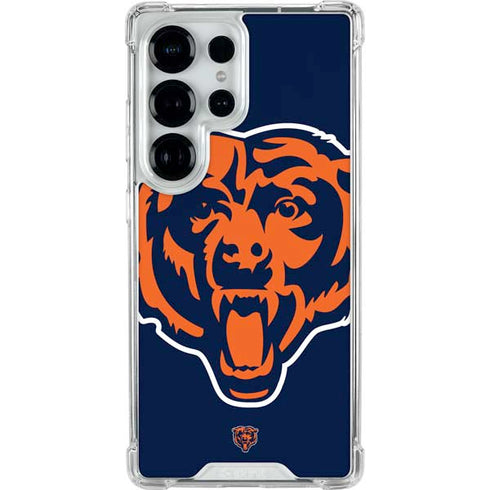 NFL Chicago Bears Large Logo Galaxy S25 Ultra Clear Case