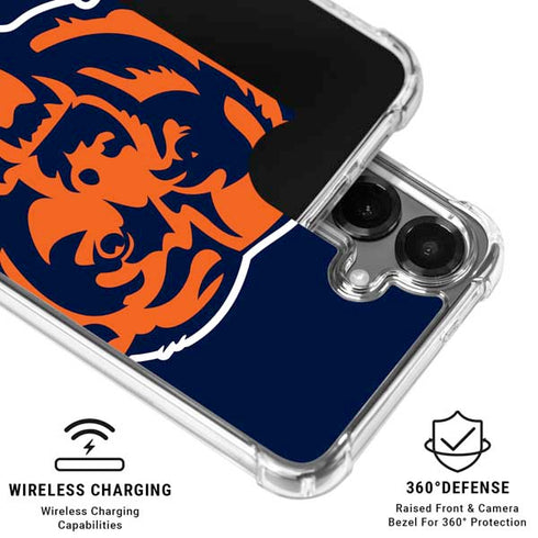 NFL Chicago Bears Large Logo Galaxy S26 Plus Clear Case