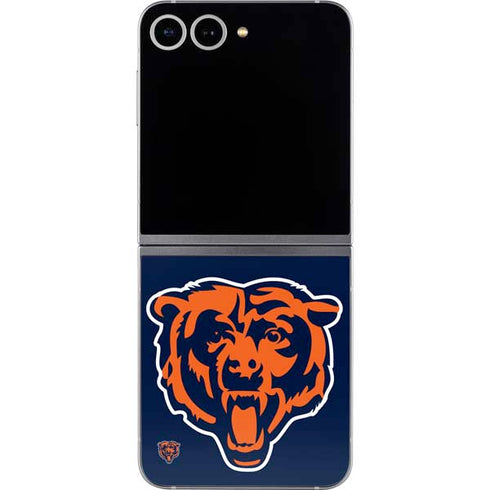 NFL Chicago Bears Large Logo Galaxy Z Flip6 Skin