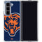 NFL Chicago Bears Large Logo Galaxy Z Fold5 5G Clear Case