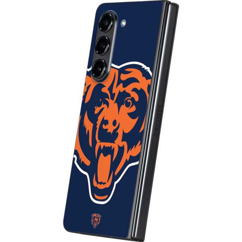 NFL Chicago Bears Large Logo Galaxy Z Fold5 5G Skin