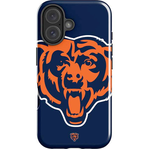 NFL Chicago Bears Large Logo iPhone 16 Impact Case