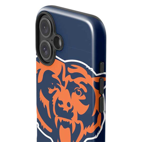 NFL Chicago Bears Large Logo iPhone 16 Impact Case