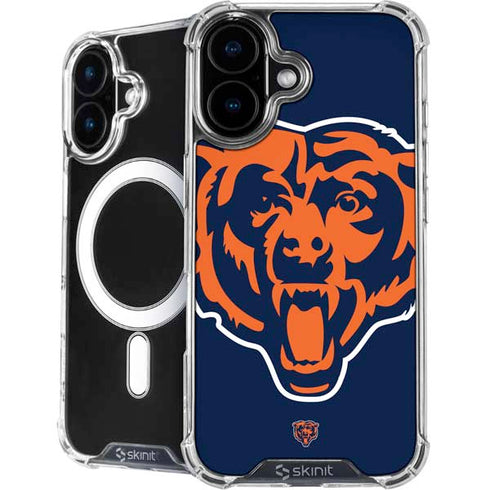 NFL Chicago Bears Large Logo iPhone 16 MagSafe Case
