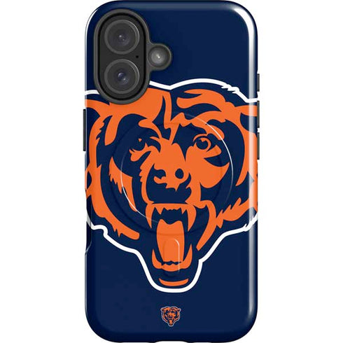 NFL Chicago Bears Large Logo iPhone 16 Magsafe Impact Case