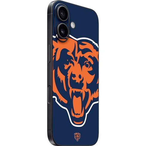 NFL Chicago Bears Large Logo iPhone 16 Plus Skin