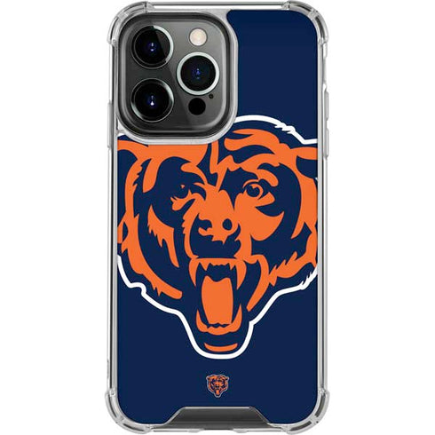NFL Chicago Bears Large Logo iPhone 16 Pro Max Clear Case