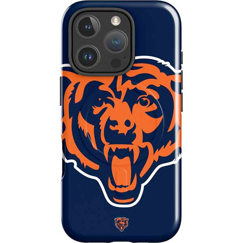 NFL Chicago Bears Large Logo iPhone 16 Pro Max Magsafe Impact Case