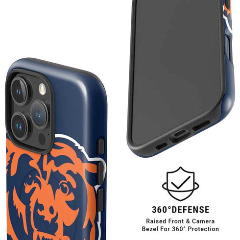 NFL Chicago Bears Large Logo iPhone 16 Pro Max Magsafe Impact Case