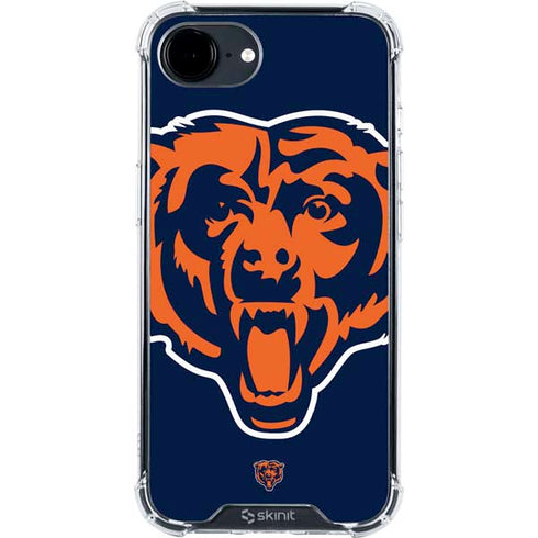 NFL Chicago Bears Large Logo iPhone 16e Clear Case