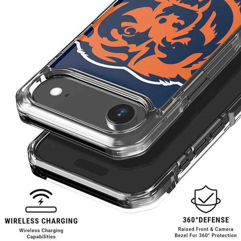 NFL Chicago Bears Large Logo iPhone 17 Air Clear Case