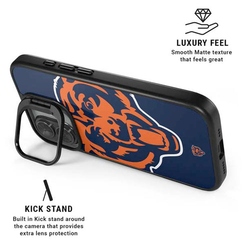 NFL Chicago Bears Large Logo iPhone 17 Kickstand Case
