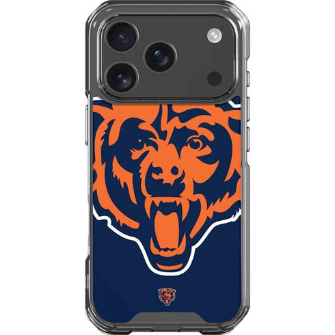 NFL Chicago Bears Large Logo iPhone 17 Pro Clear Case