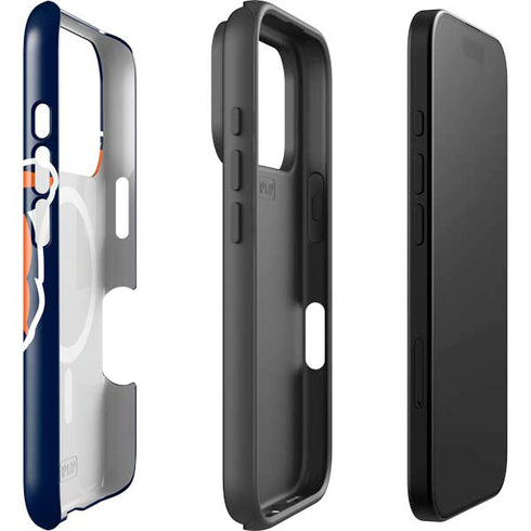 NFL Chicago Bears Large Logo iPhone 17 Pro Magsafe Impact Case