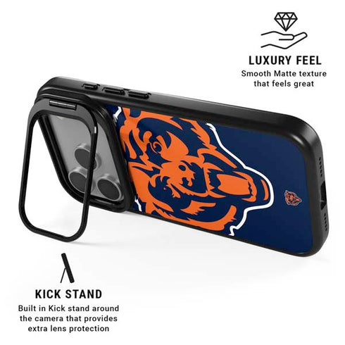 NFL Chicago Bears Large Logo iPhone 17 Pro Max Kickstand Case