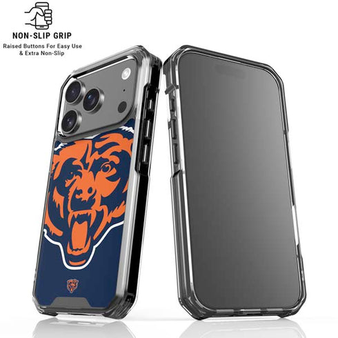 NFL Chicago Bears Large Logo iPhone 18 Pro Clear Case