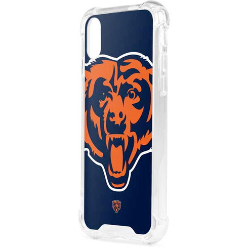 NFL Chicago Bears Large Logo iPhone XS Clear Case