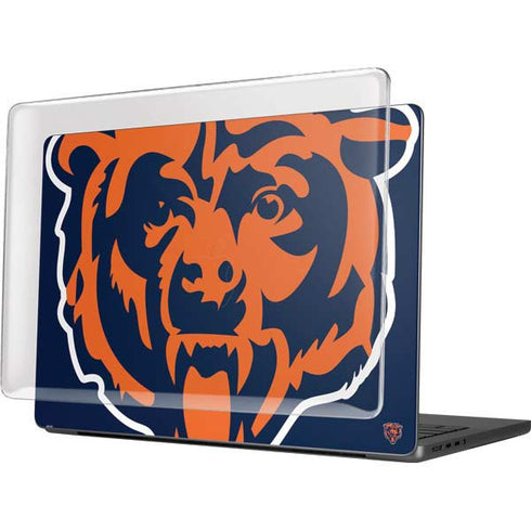 NFL Chicago Bears Large Logo MacBook Pro 14in (2021-24) Case plus Skin