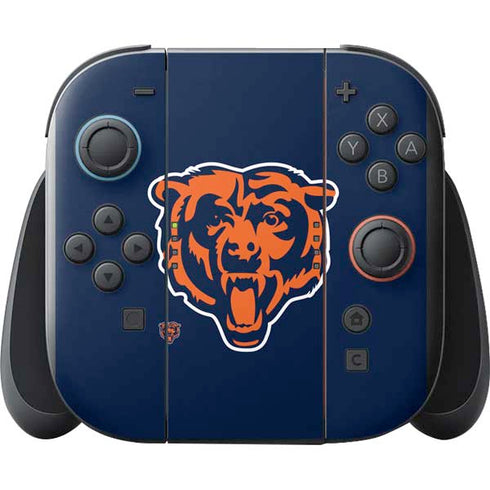 NFL Chicago Bears Large Logo Nintendo Switch 2 (2025) with Joy-Con Skin