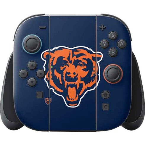 NFL Chicago Bears Large Logo Nintendo Skins