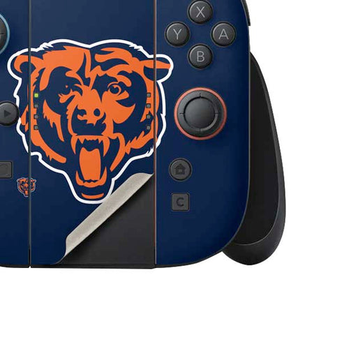 NFL Chicago Bears Large Logo Nintendo Switch 2 (2025) Joy-Con Controller Skin