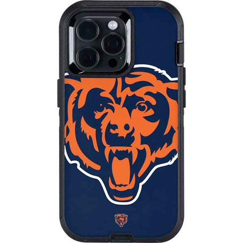 NFL Chicago Bears Large Logo Otterbox Defender iPhone Skin