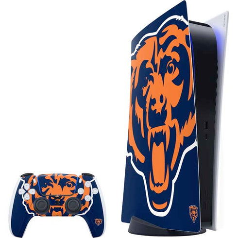 NFL Chicago Bears Large Logo PlayStation PS5 Skins