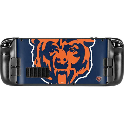 NFL Chicago Bears Large Logo Steam Deck Handheld Gaming Computer OLED Skin