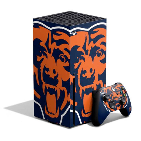 NFL Chicago Bears Large Logo Xbox Series X Skins