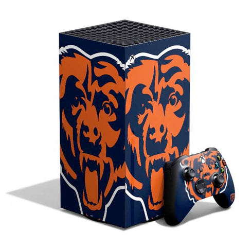 NFL Chicago Bears Large Logo XBox Series X Digital Edition Bundle Skin
