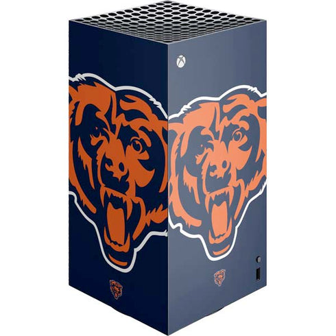 NFL Chicago Bears Large Logo XBox Series X Digital Edition Console Skin