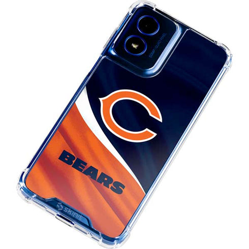 NFL Chicago Bears Moto G 5G (2024) Clear Case