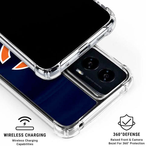 NFL Chicago Bears Moto G Power 5G (2024) Clear Case