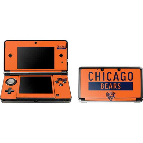 NFL Chicago Bears Orange Performance Series Nintendo Skins