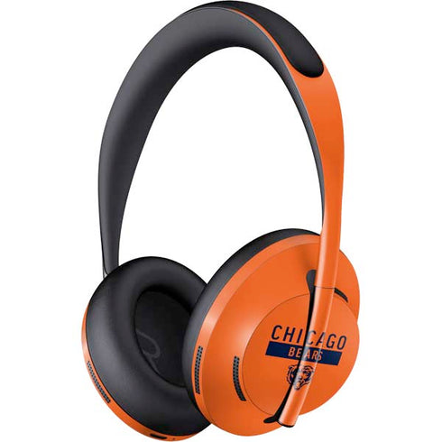 NFL Chicago Bears Orange Performance Series Bose Noise Cancelling Headphones 700 Skin