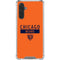 NFL Chicago Bears Orange Performance Series Galaxy A17 Clear Case