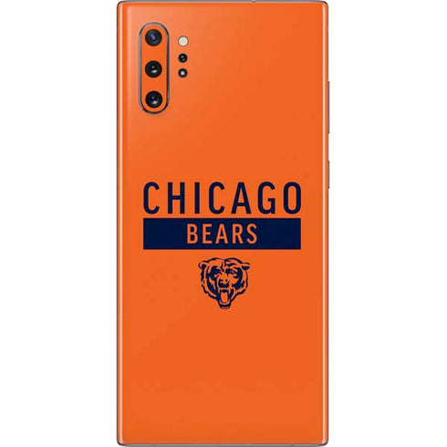 NFL Chicago Bears Orange Performance Series Galaxy Note 10 Plus Skin