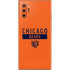 NFL Chicago Bears Orange Performance Series Galaxy Note 10 Plus Skin