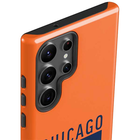 NFL Chicago Bears Orange Performance Series Galaxy S23 Ultra Pro Case